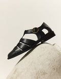 Sandales Inès - Cuir Noir