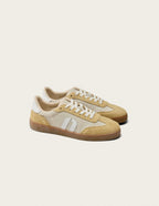 Baskets Basses Lucia - Beige Ivoire Blanc - Femme