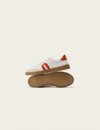 Baskets Basses Lucia - Blanc Orange