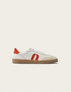 Baskets Basses Lucia - Blanc Orange