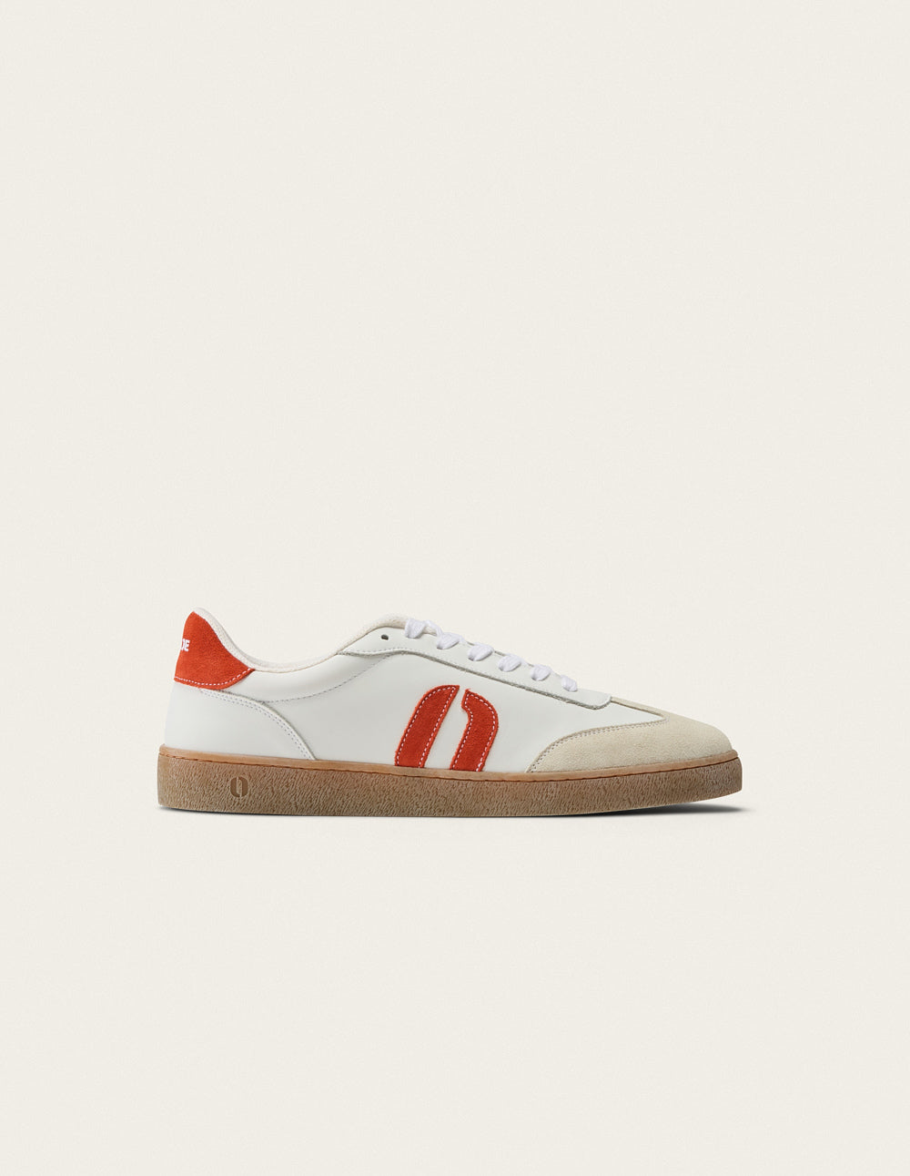 Baskets Basses Lucia - Blanc Orange