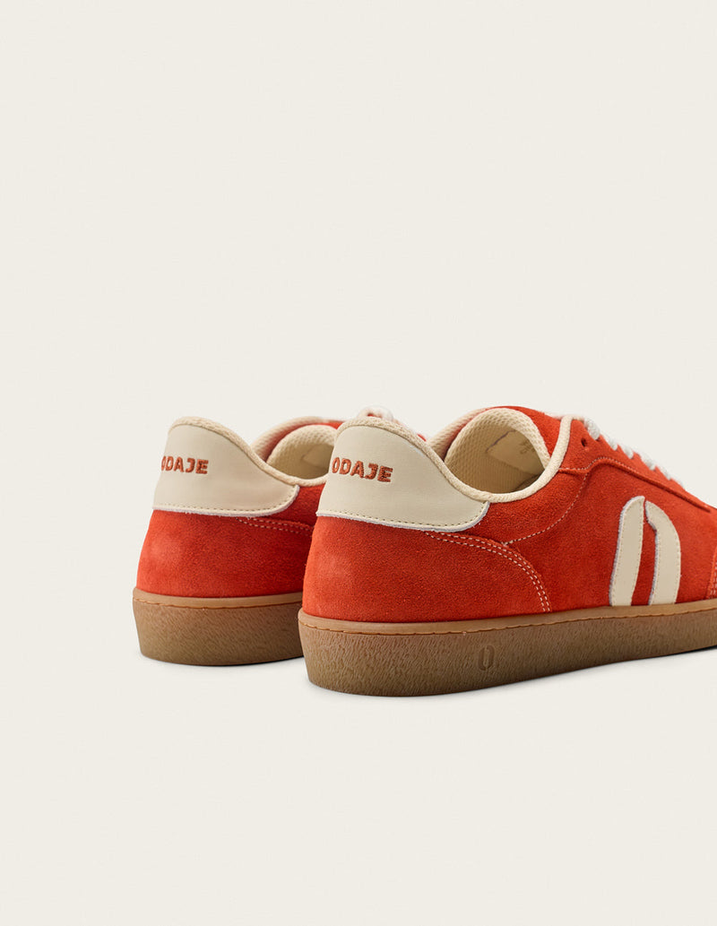 Baskets Basses Lucia - Orange Écru