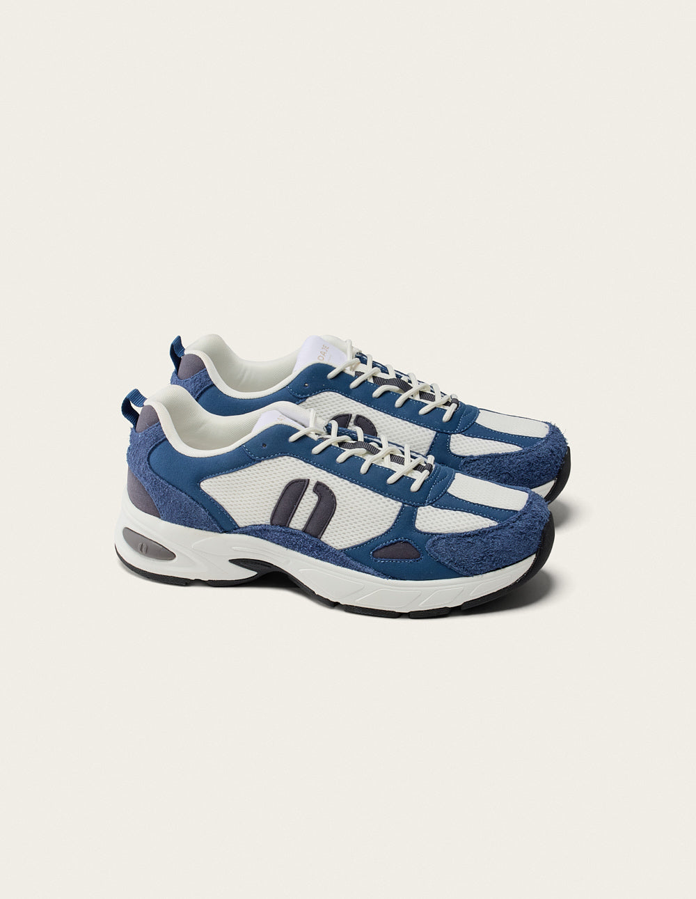 Baskets Basses Max - Pétrole Blanc - Homme