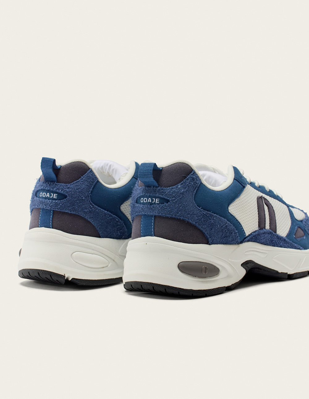 Baskets Basses Max - Pétrole Blanc - Homme