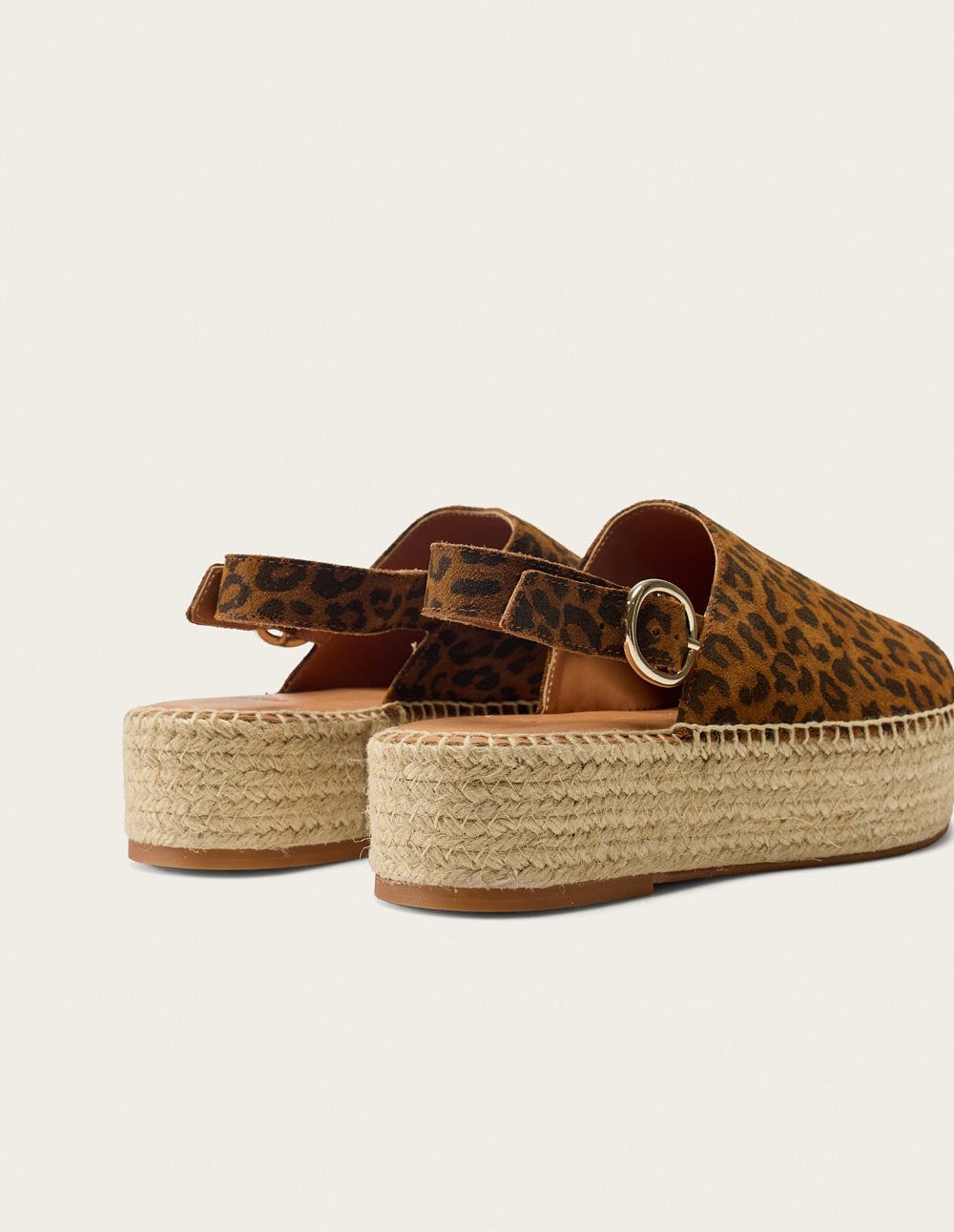 Espadrilles Maya - Suède Léopard