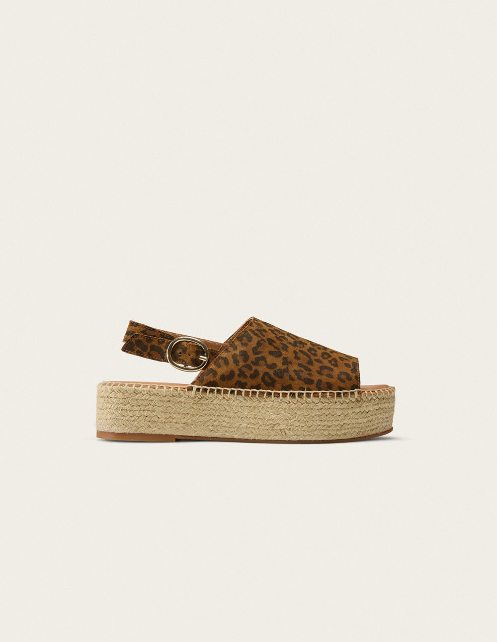 Espadrilles Maya - Suède Léopard