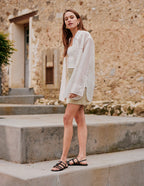 Sandales Naen - Cuir Noir - Femme