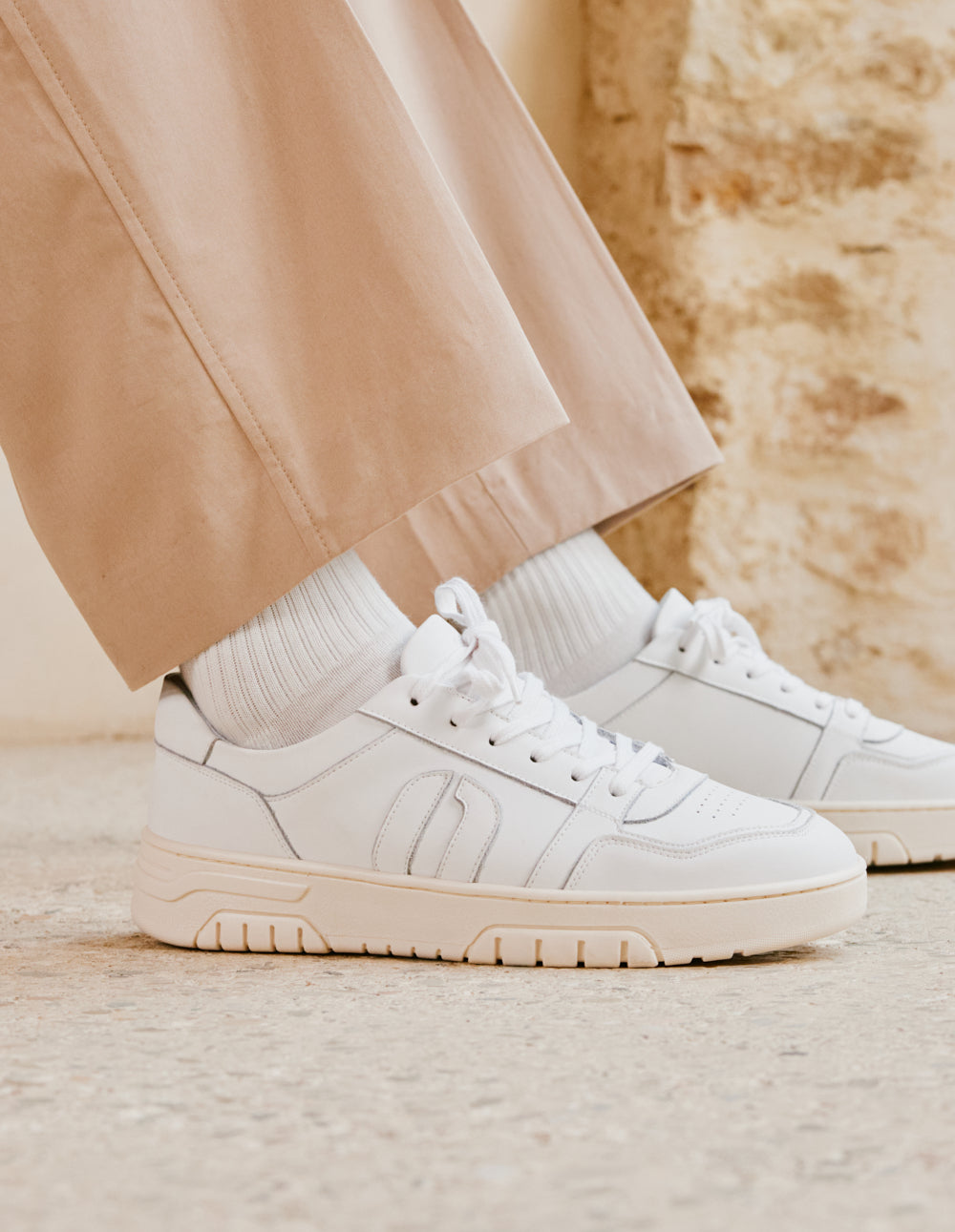 Baskets Basses Nino - Blanc - Homme