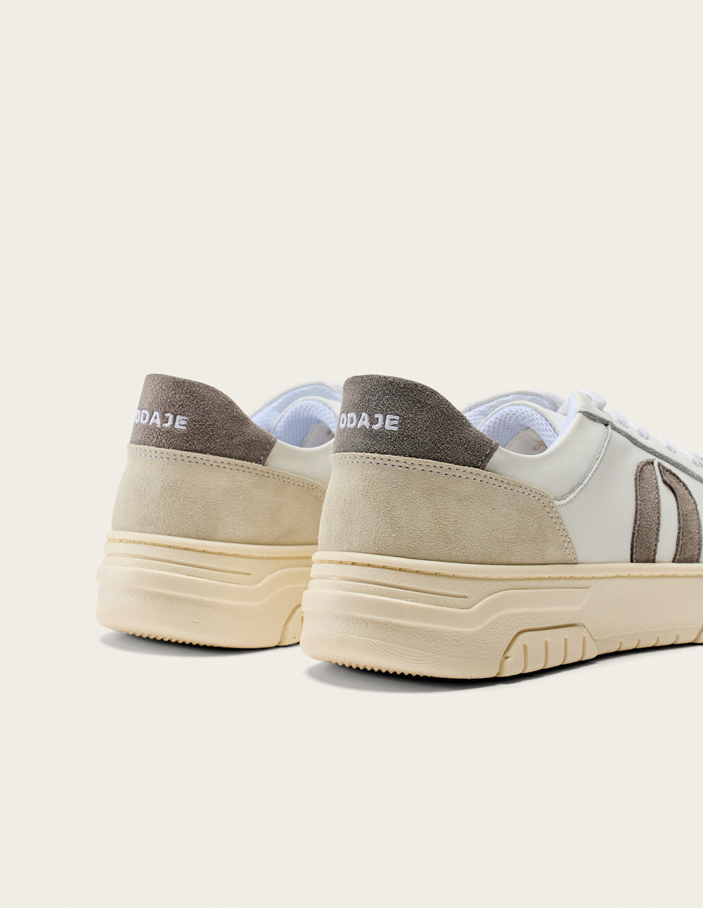 Baskets Basses Nino - Blanc Gris Clair