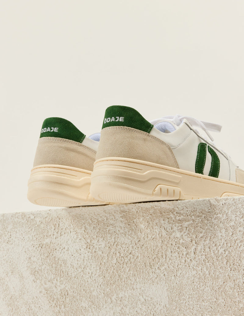 Baskets Basses Nino - Blanc Vert