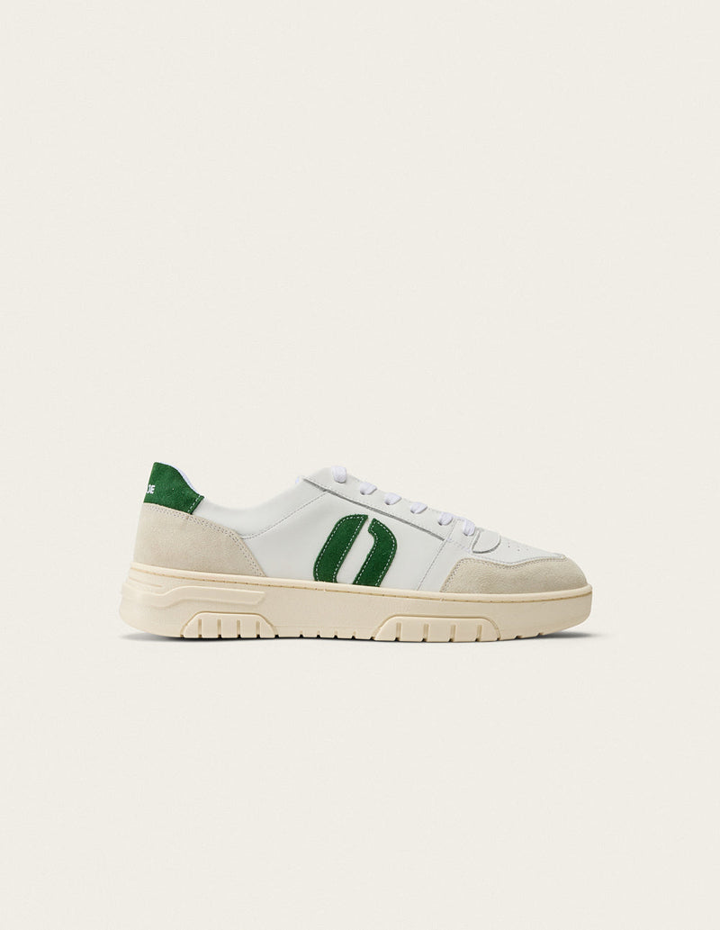 Baskets Basses Nino - Blanc Vert