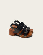 Sandales À Talons Opunti - Cuir Noir