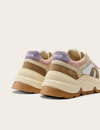 Baskets Basses Orna - Lilas Vert Blanc - Femme