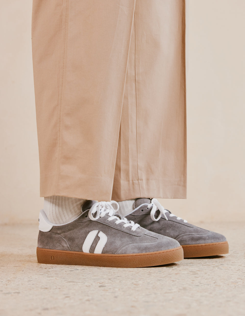 Baskets Basses Pablo - Gris Blanc