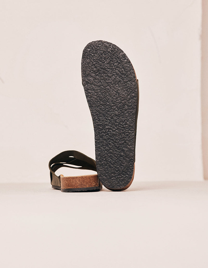 sandals Loic - Khaki Pull-Up