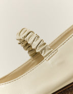 Ballerines Serra - Cuir Écru