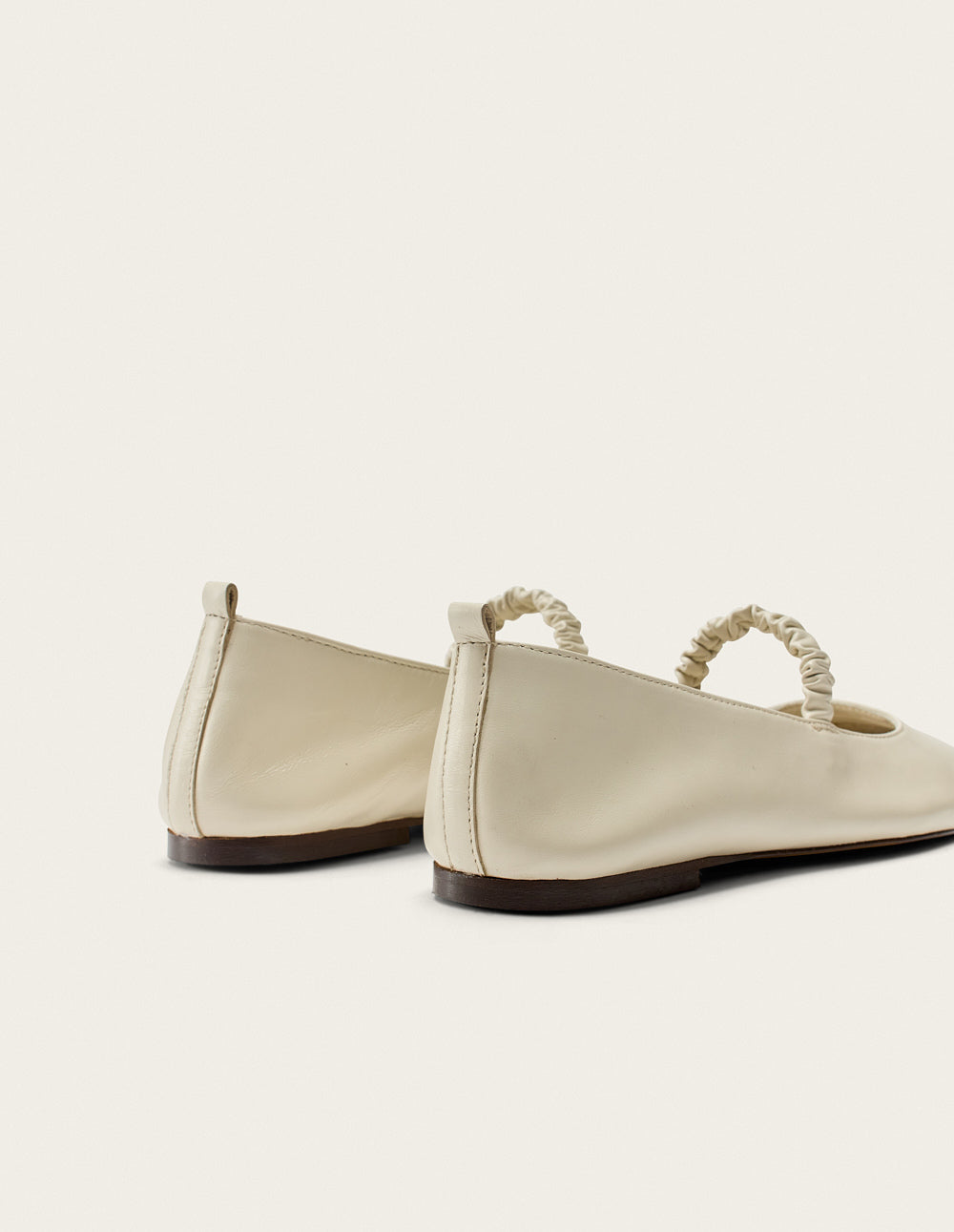 Ballerines Serra - Cuir Écru