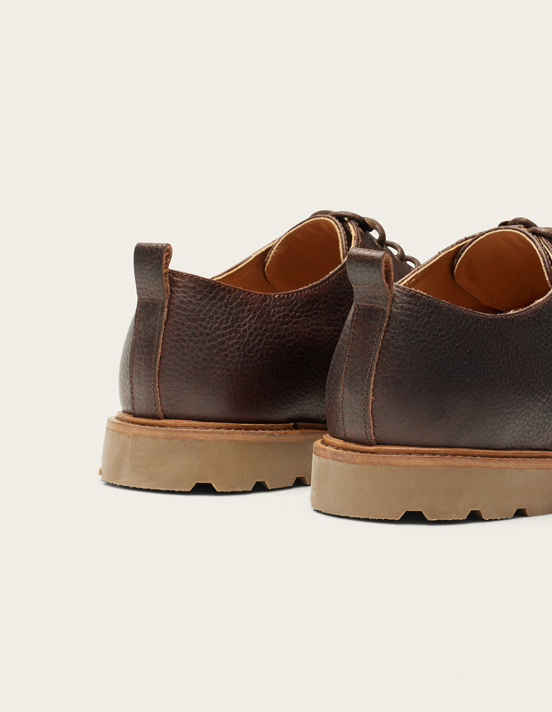 Derbies Simon - Pull-Up Grainé Marron