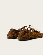 Ballerines Tula - Suède Léopard