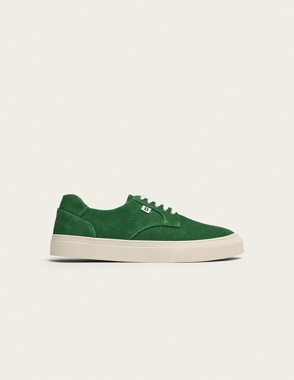 Baskets basses Alexandre - Suède vert