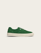 Baskets basses Alexandre - Suède vert