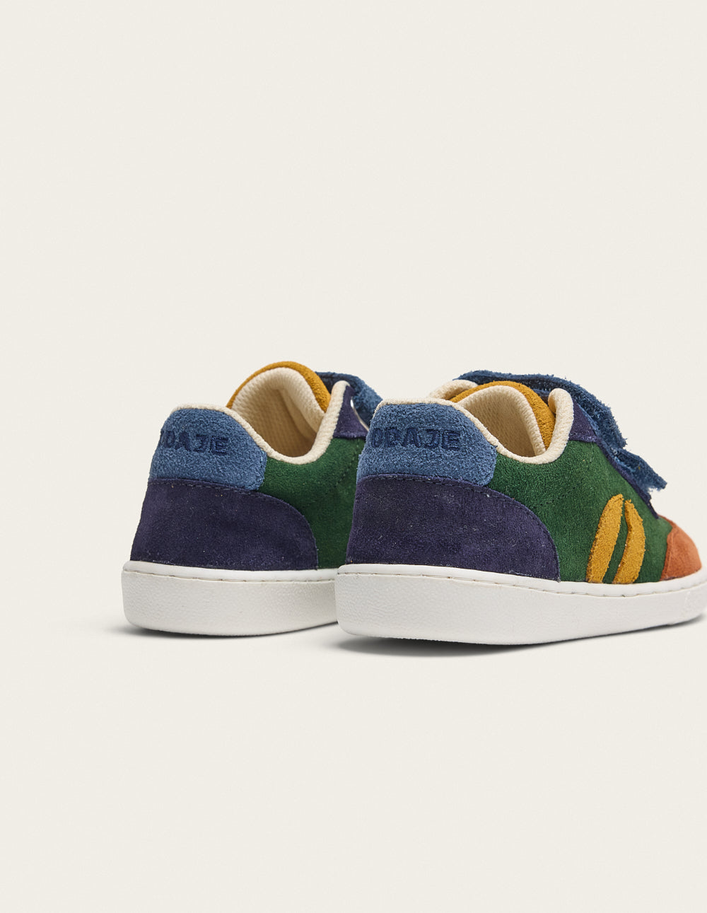Baskets Enfants Lilo - Brique vert marine