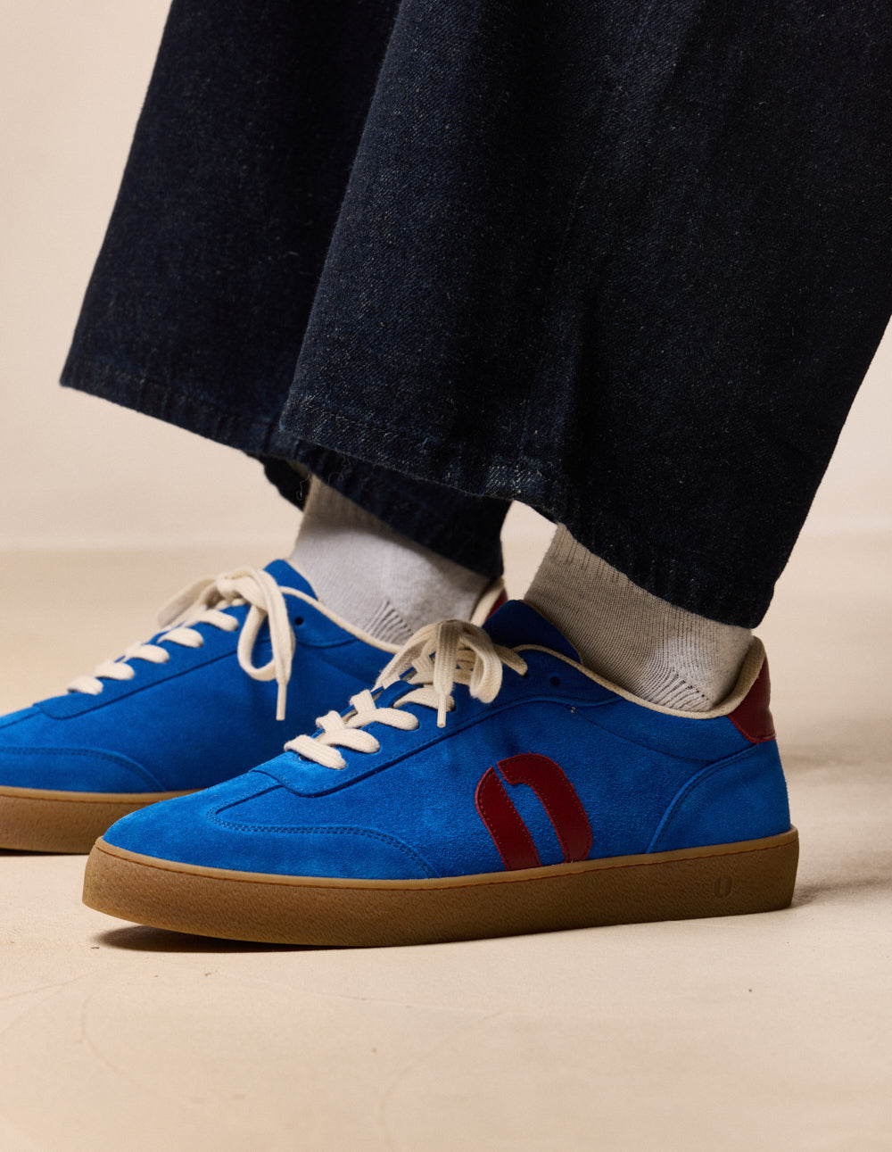 Baskets basses Pablo - Bleu bordeaux