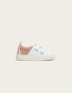 Baskets Enfants René Junior - Blanc rose