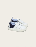 Baskets Enfants René Junior - Blanc marine
