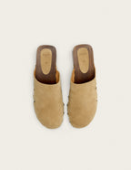 Mules Yura - Suède Taupe
