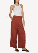 Sea Ny - Pantalon - Burgundy - Femme