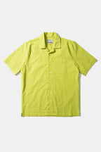 Seersucker Short Sleeve Shirt Green