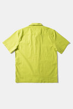 Seersucker Short Sleeve Shirt Green