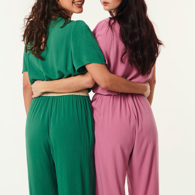 Segun Trouser Combi - Sandalwood