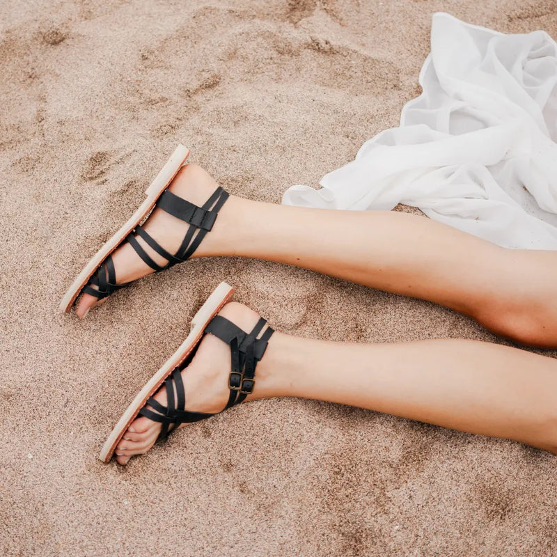 Sandals - Mapache - Selena Black