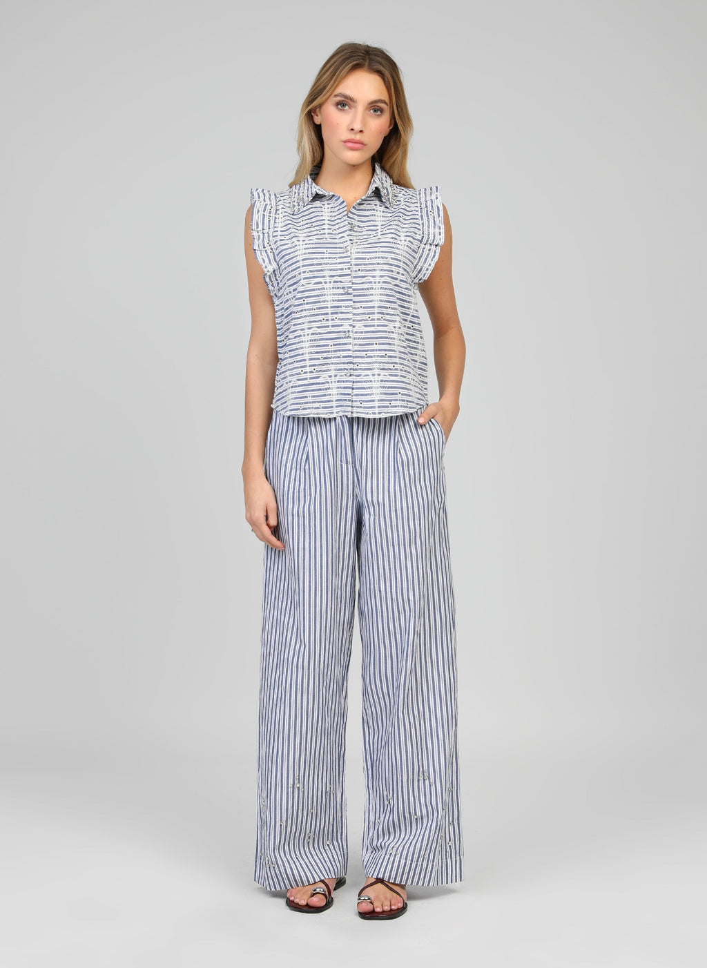 Chemise Senaly Bleu