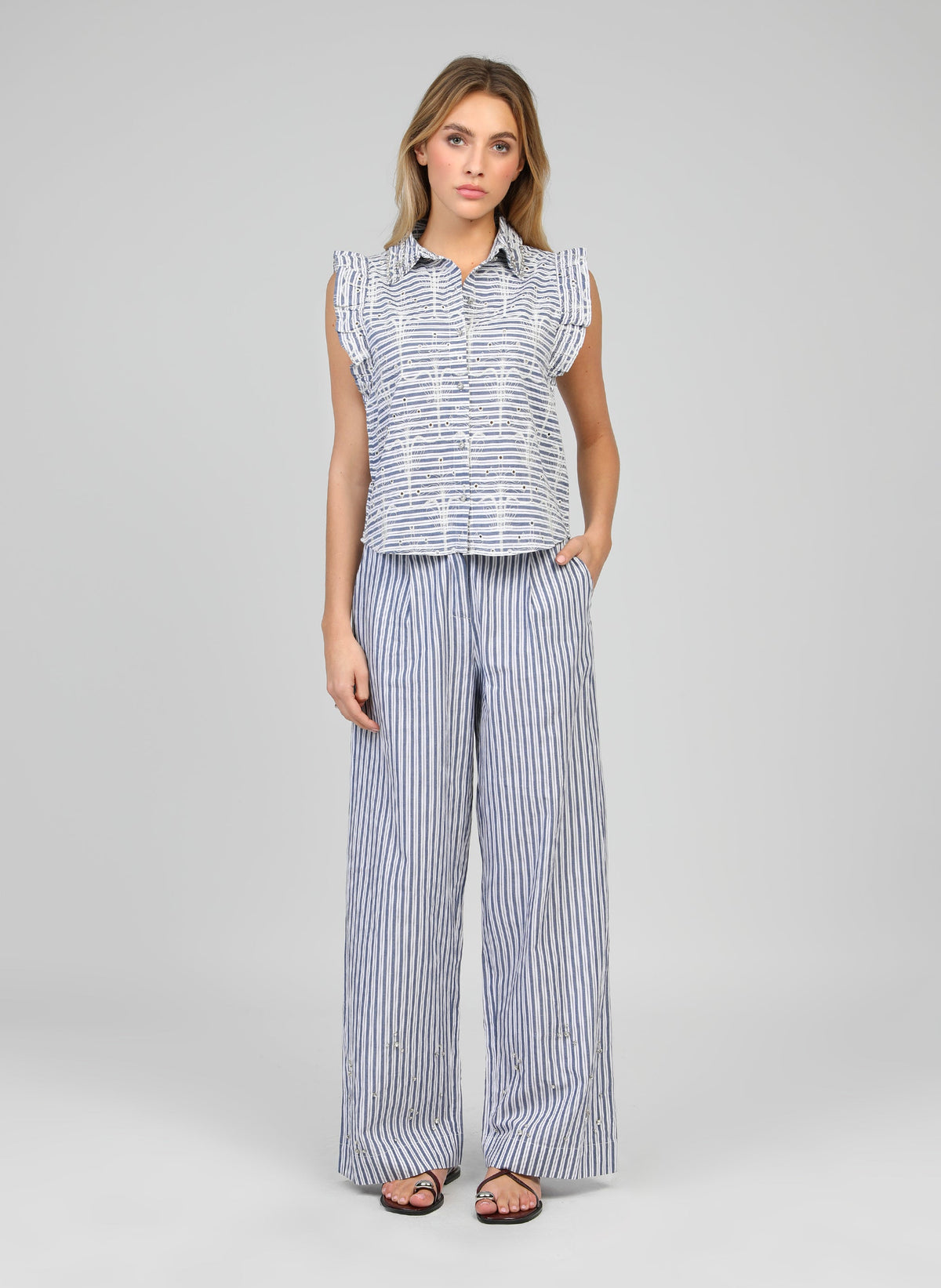Chemise Senaly Bleu