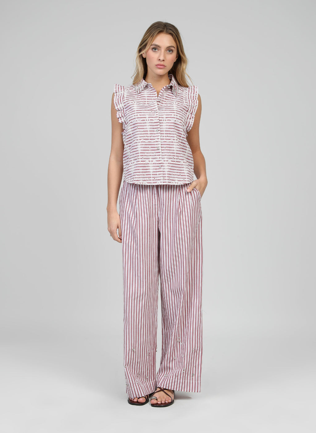 Chemise Senaly Rouge