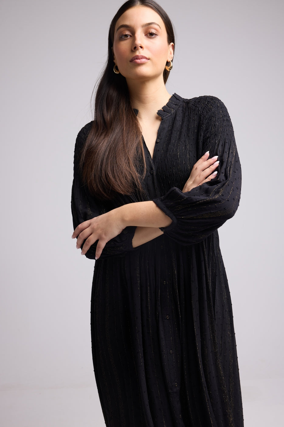 Vestido Largo - Sense - Negro