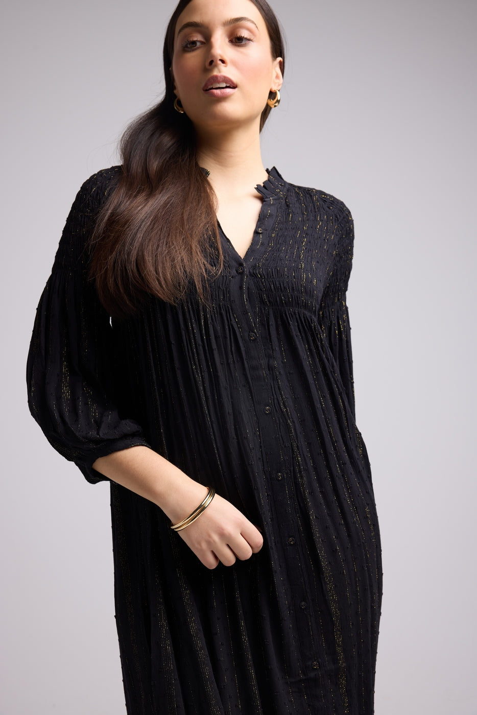 Vestido Largo - Sense - Negro