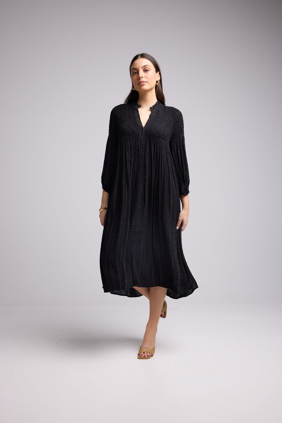 Vestido Largo - Sense - Negro