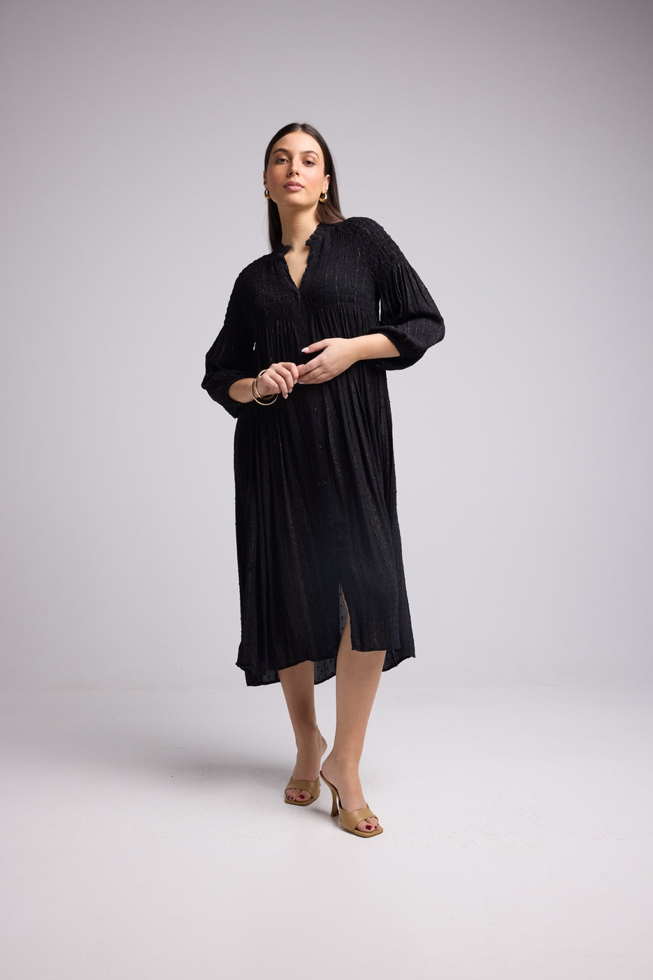 Vestido Largo - Sense - Negro