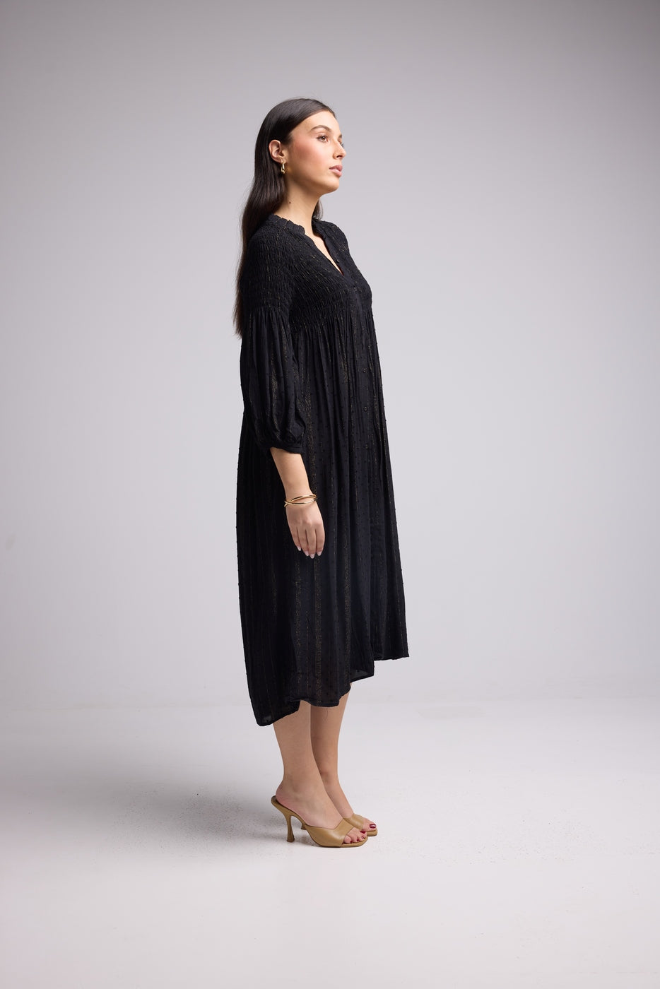 Vestido Largo - Sense - Negro