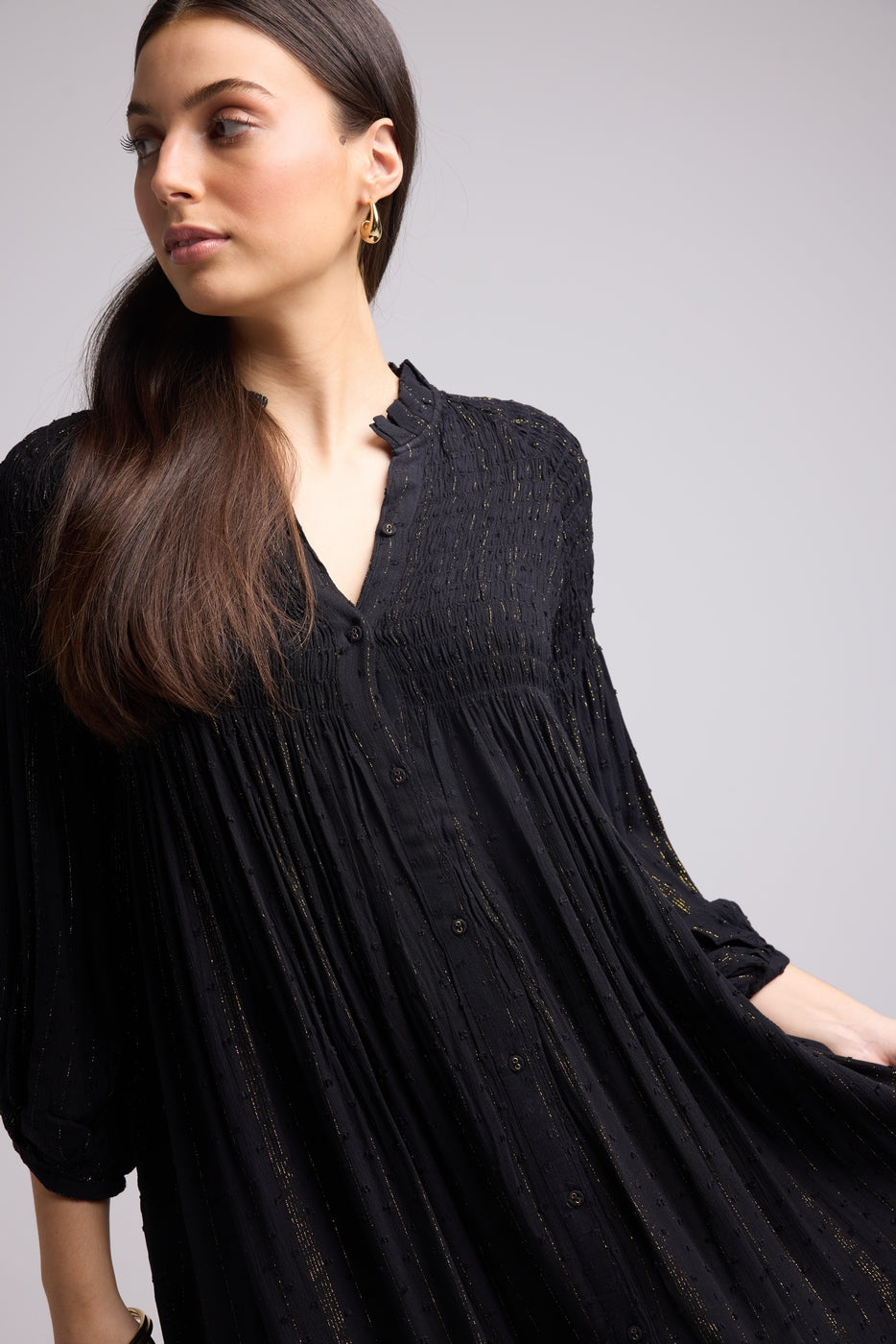Vestido Largo - Sense - Negro