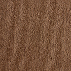 Serena - Chairs - Chenille Fabric - Brown With Brown Metal Legs