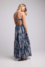 Vestido Largo Sin Mangas - Navy