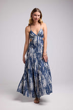 Vestido Largo Sin Mangas - Navy