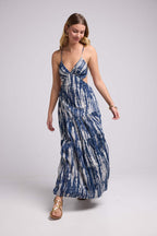 Vestido Largo Sin Mangas - Navy