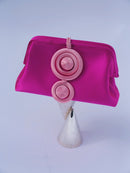 Lia Fuchsia Pouch Bag