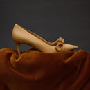 Catena Beige High-Heel Pump (DRAFT)